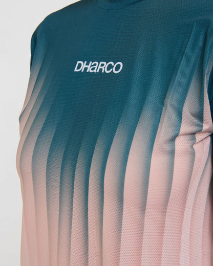 Maillot DHARCO RACE DUSTY PRISM Manches Longues Femme Noir/Rose