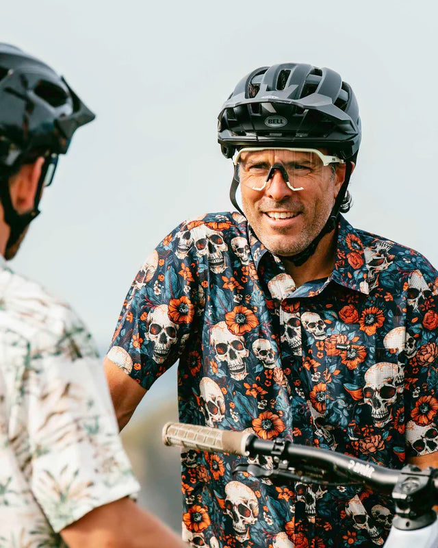 Chemise Technique DHARCO TECH PARTY SKULLDUGGERY Bleu