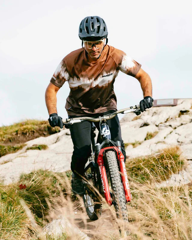 DHARCO DUNE Korte Mouw Jersey Bruin