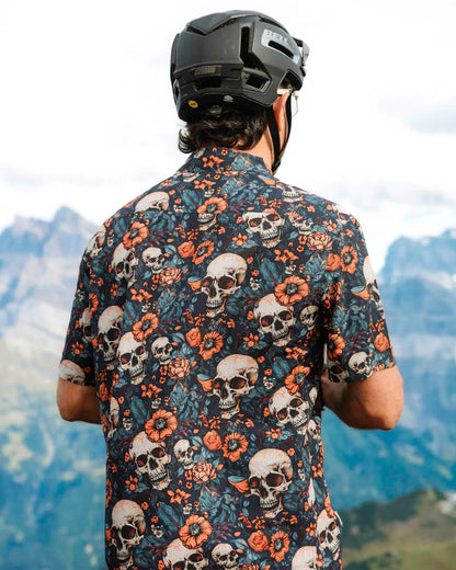 Technisch Shirt DHARCO TECH PARTY SKULLDUGGERY Blauw