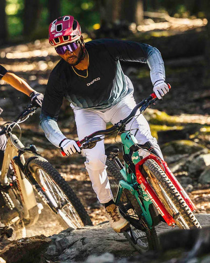 Shirt DHARCO RACE MIDNIGHT PRISM Lange Mouwen Groen
