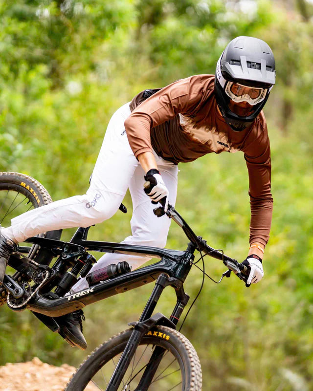 Maillot DHARCO GRAVITY DUNE Manches Longues Marron