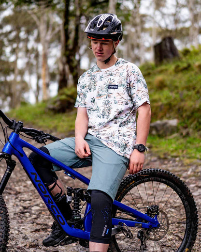 DHARCO LOST Shirt Korte Mouwen Beige/Groen