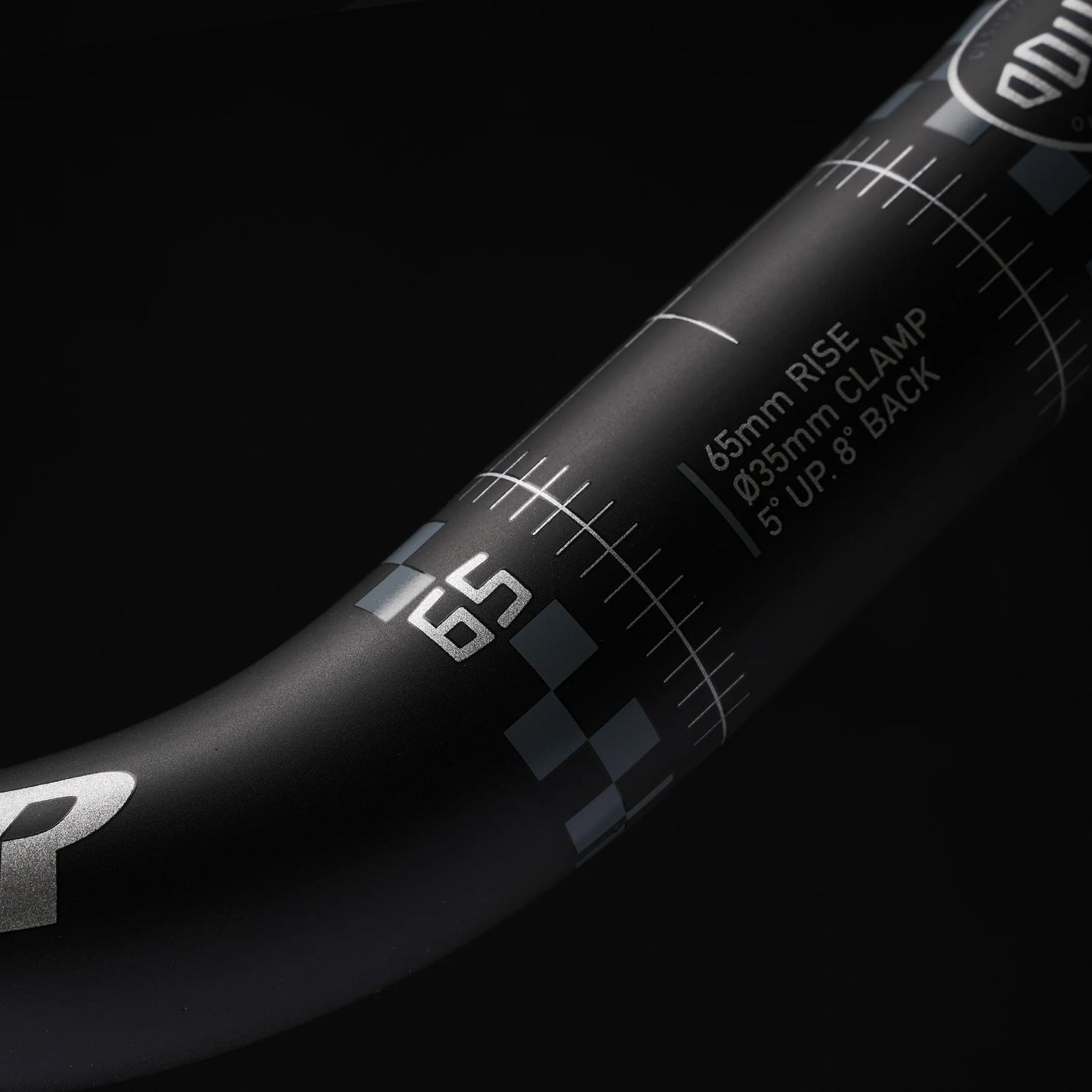 DMR 800 VIBROCORE Rise 65mm 780mm Zwart stuur