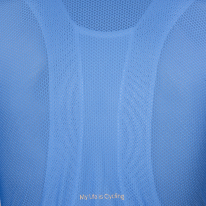Maillot PROBIKESHOP By CHEF DE FILE Manches Courtes Bleu/Lilas