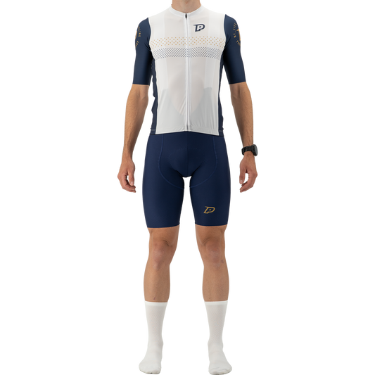 PROBIKESHOP Korte Mouw Trui Navy/Wit
