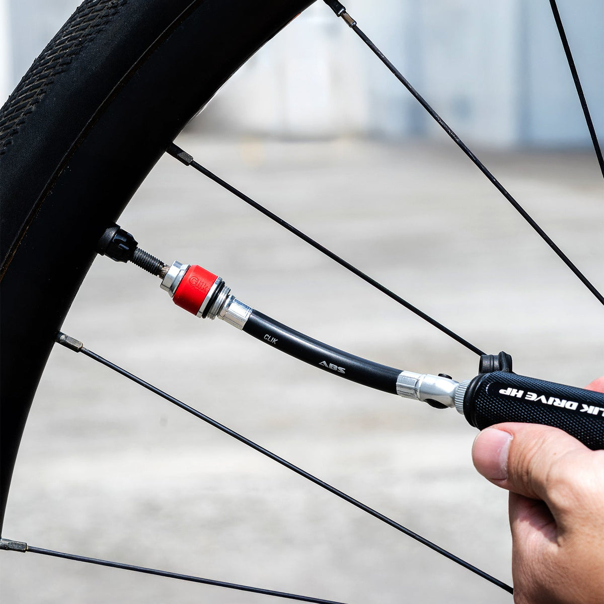 Durite LEZYNE ABS pour Valve CLIK Noir