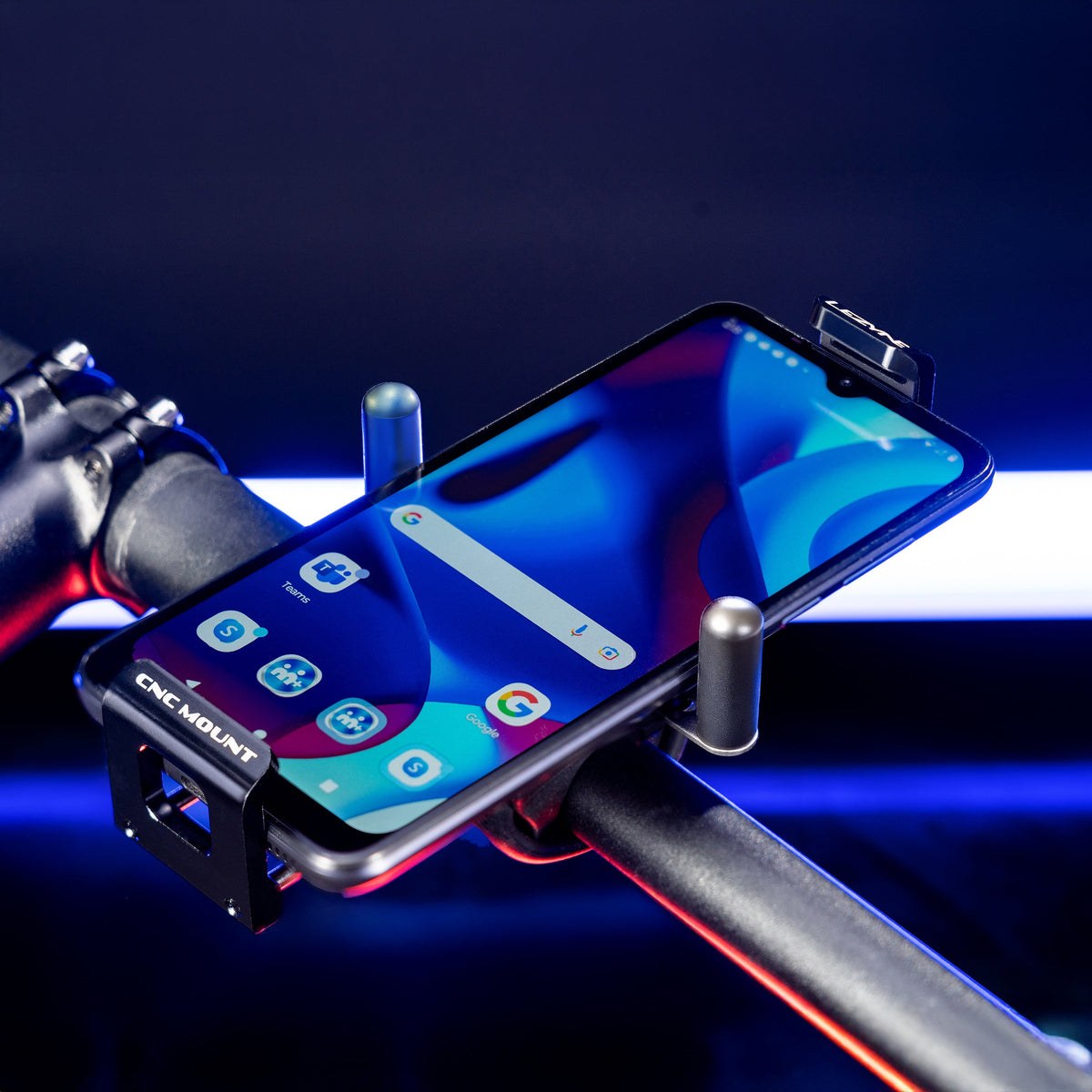 Support Smartphone LEZYNE CNC PHONE MOUNT Aluminium