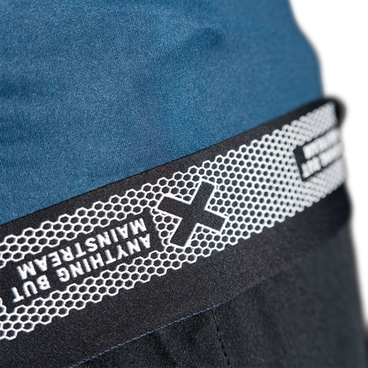 Wielershirt Korte Mouwen USWE SKARP GRAVEL Blauw