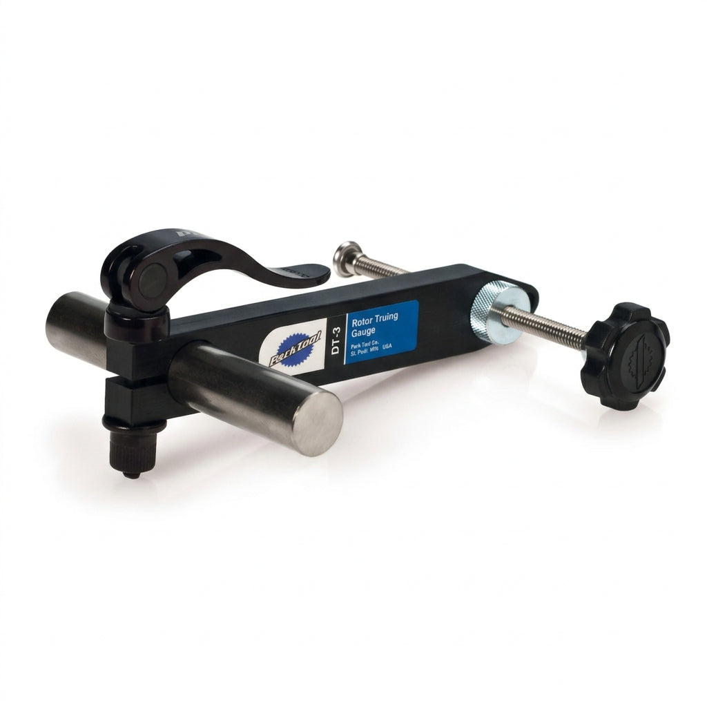 Park Tool DT-3 meetgereedschap voor het richten van remschijven