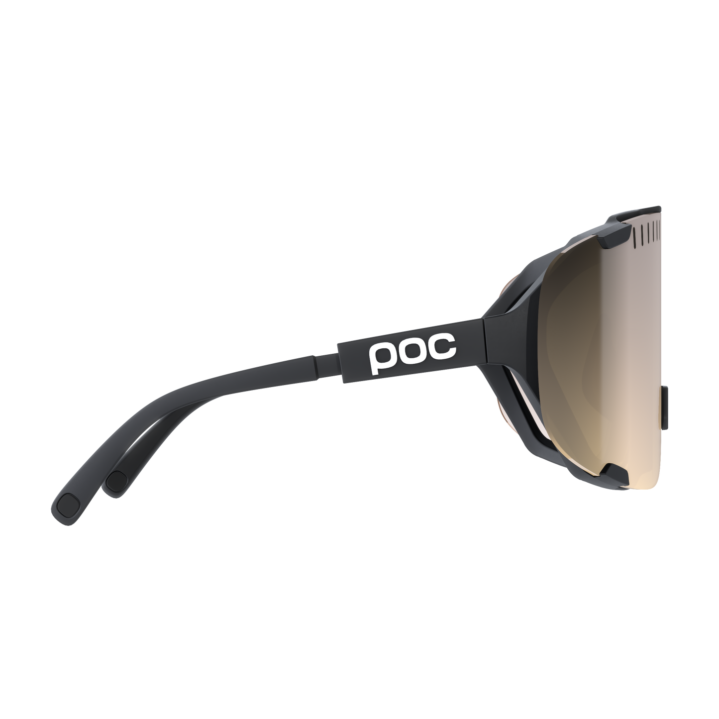 POC DEVOUR + Black Bril Clarity Trail/Deel Zonnig Zilver Lens