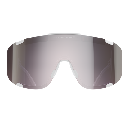 POC DEVOUR + bril Wit Clarity Road Sunny Silver glas