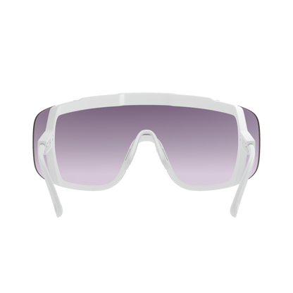 POC DEVOUR + bril Wit Clarity Road Sunny Silver glas