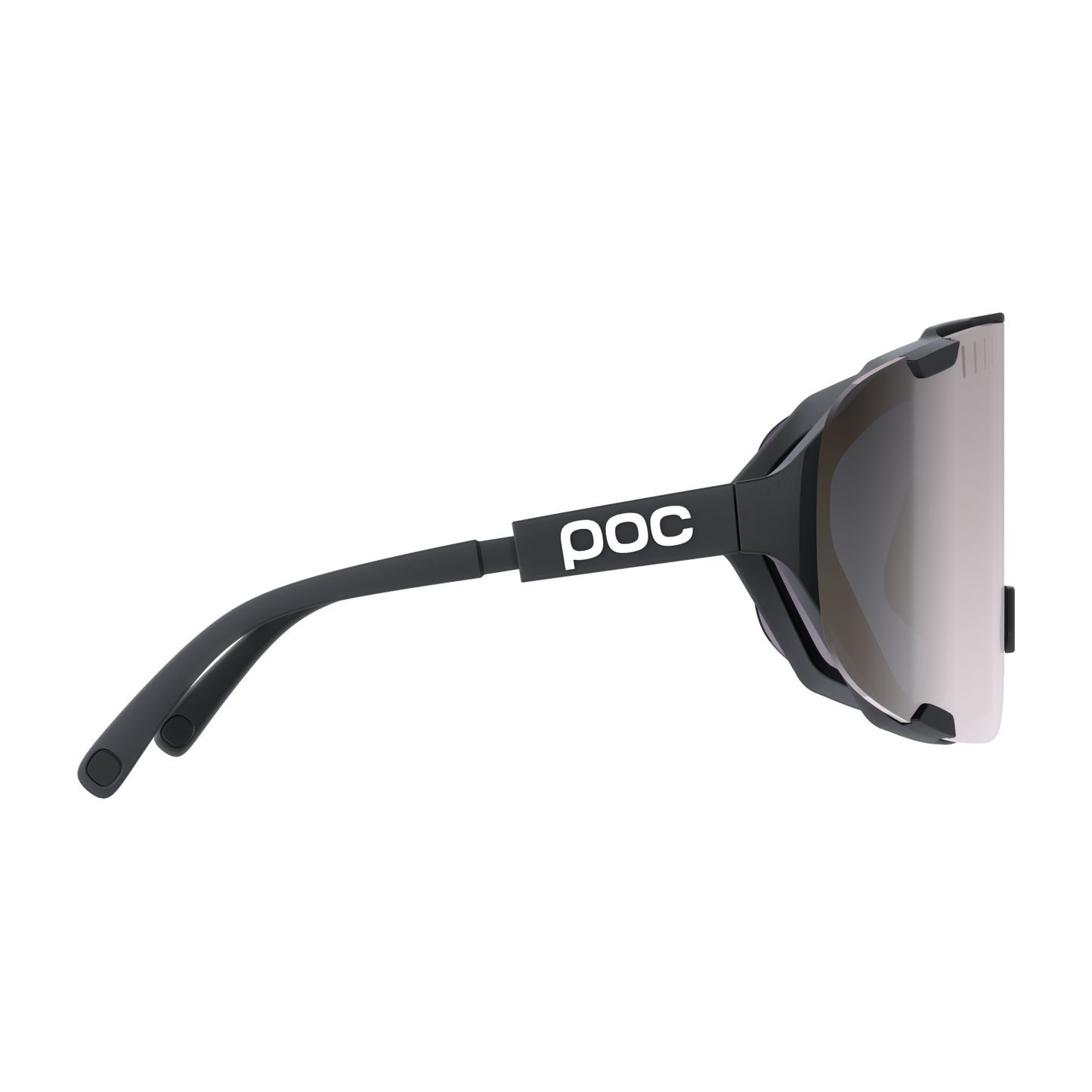 POC DEVOUR + Black Bril Clarity Road/Zonnig Zilver Lens