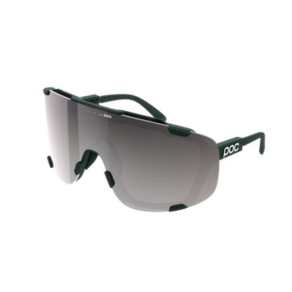 Bril POC DEVOUR + Kaki Glas Clarity Road Sunny Silver