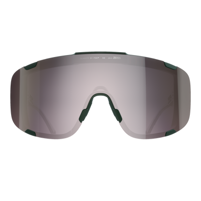 Bril POC DEVOUR + Kaki Glas Clarity Road Sunny Silver