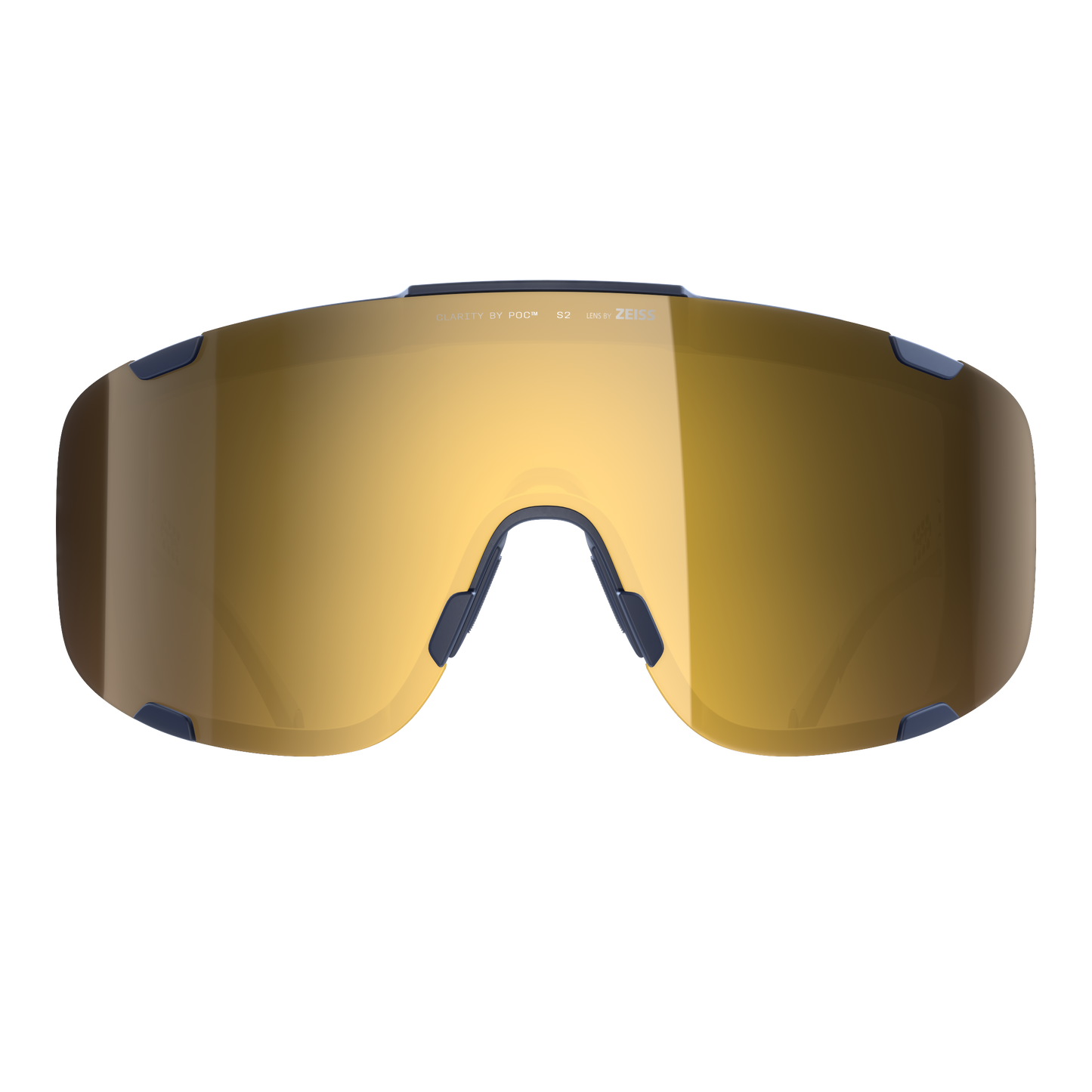 Lunettes POC DEVOUR + Marine Verre Clarity Road Partly Sunny Gold