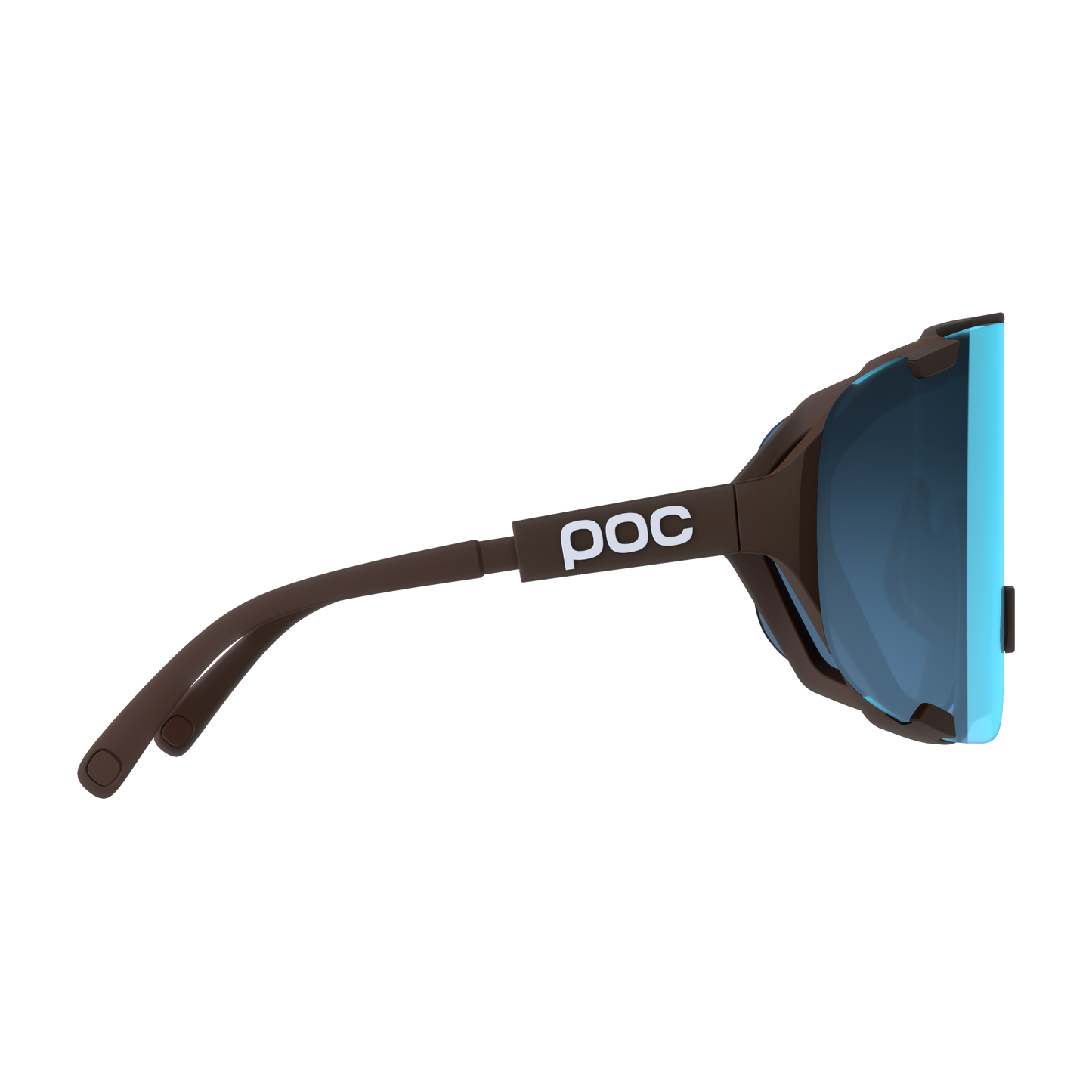 POC DEVOUR + Brons/Klariteit Universeel/Zonnig Turquoise Bril