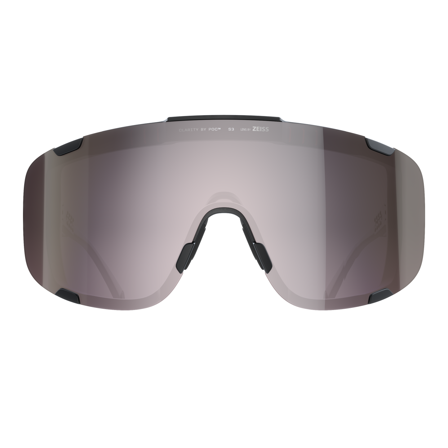 Lunettes POC DEVOUR WF + Noir Verre Clarity Road Sunny Silver