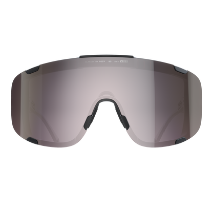 Lunettes POC DEVOUR WF + Noir Verre Clarity Road Sunny Silver