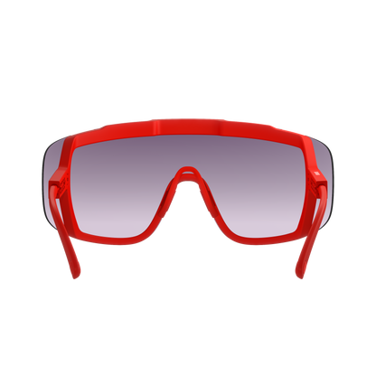 POC DEVOUR WF + bril Rood Glas Clarity Road Partly Sunny Gold