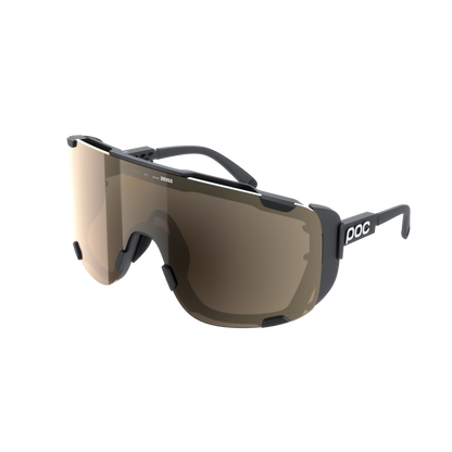 Bril POC DEVOUR ULTRA + Zwart Glas Clarity Trail Partly Sunny Silver