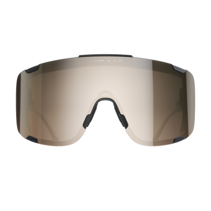 Bril POC DEVOUR ULTRA + Zwart Glas Clarity Trail Partly Sunny Silver
