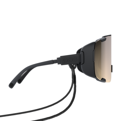 Bril POC DEVOUR ULTRA + Zwart Glas Clarity Trail Partly Sunny Silver