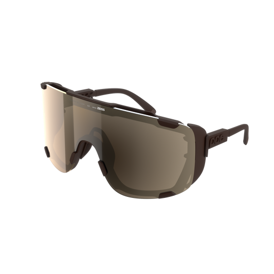 POC DEVOUR ULTRA + Bronze Bril Helderheid Trail/Deel Zonnig Zilver Lens