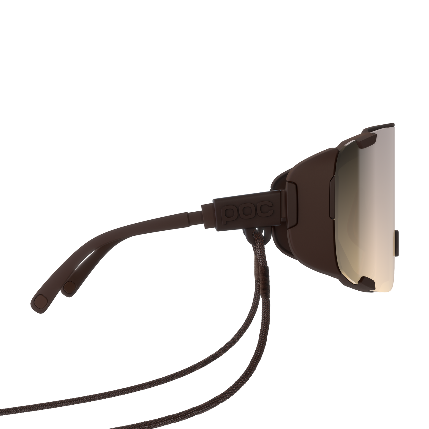 POC DEVOUR ULTRA + Bronze Bril Helderheid Trail/Deel Zonnig Zilver Lens