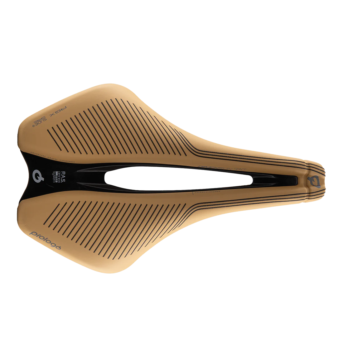 PROLOGO DIMENSION AGX SPACE SLIDE CONTROL zadel Tirox beige rails