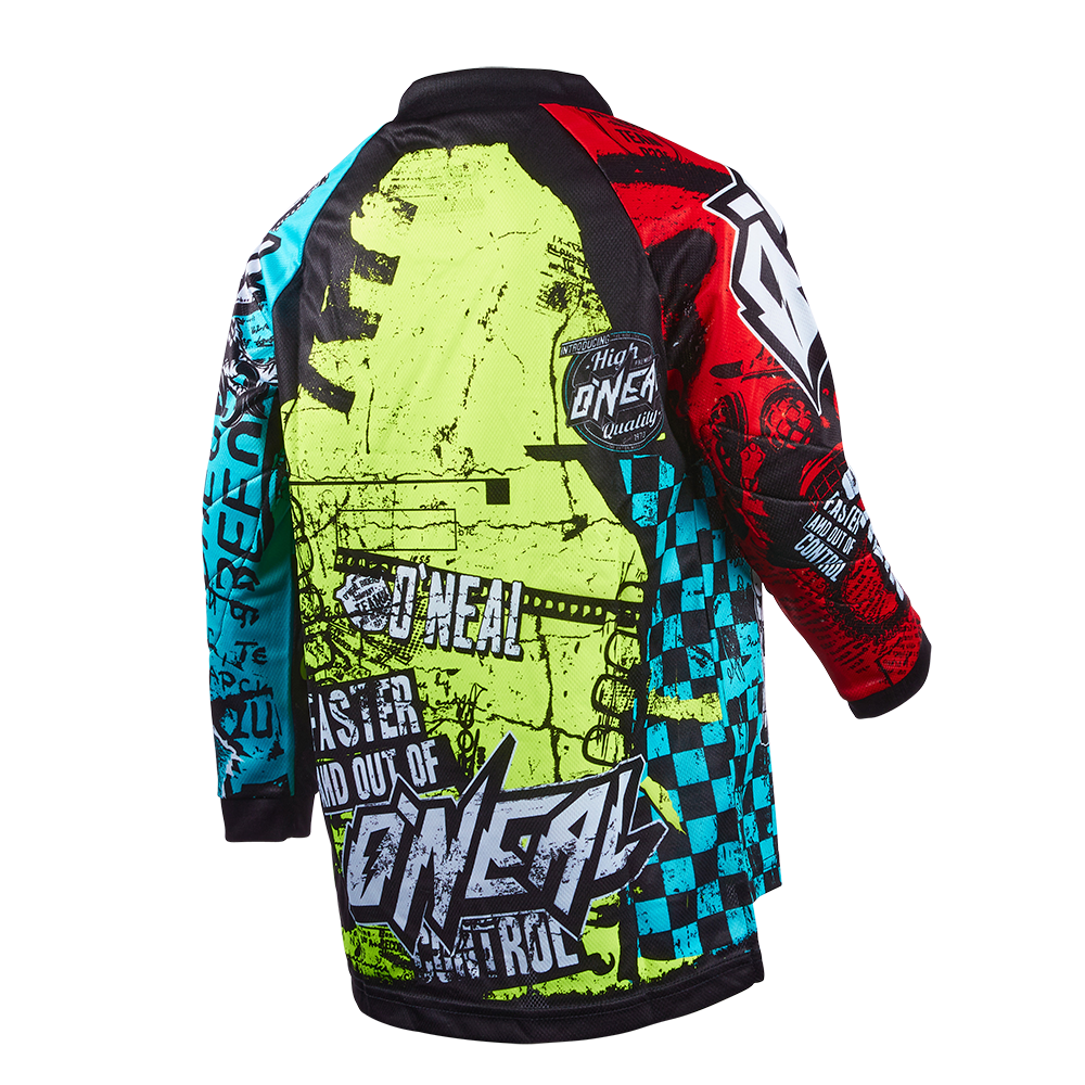 O'NEAL ELEMENT WILD Junior Lange Mouw Multi Jersey
