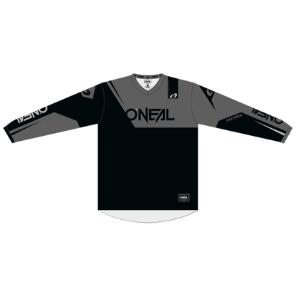 O'NEAL ELEMENT RACEWEAR Junior shirt Lange Mouwen Zwart/Grijs