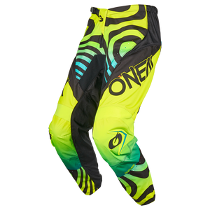 O'NEAL ELEMENT NOVA Junior-motorcrossbroek fluorescerend geel - vooraanzicht