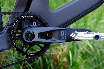 Enkelvoudig Ovaal Kettingblad WOLF TOOTH 12V SRAM Direct Mount 8 bouten Offset 3mm