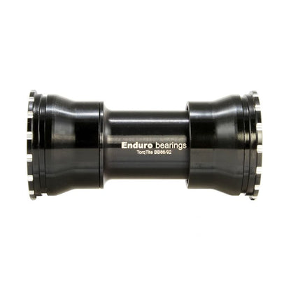 Boitier de pédalier ENDURO BEARINGS TORQTITE BB86/92 Axe 24mm Acier Inoxydable Noir