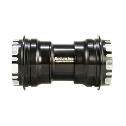 Boitier de Pédalier ENDURO BEARINGS TORQTITE PF30 Axe 24mm Acier Inoxydable Noir