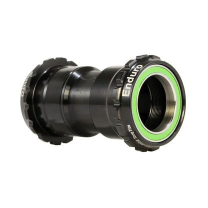 Boitier de pédalier ENDURO BEARINGS TORQTITE PF30 Axe 30mm Acier Inoxydable Noir