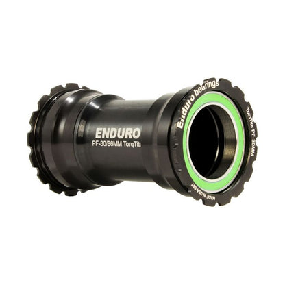 Boitier de Pédalier ENDURO BEARINGS TORQTITE BB386 Axe 30mm - XD-15 Pro Céramique Noir