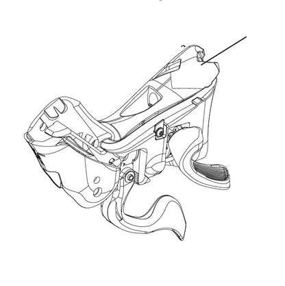 Linker Hendelbody CAMPAGNOLO EKAR 13V Schijfrem