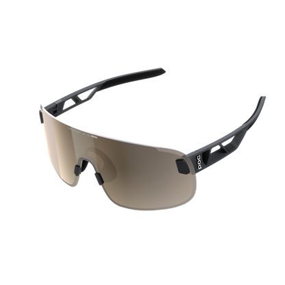 Bril POC ELICIT Zwart Glas Clarity Trail Partly Sunny Silver