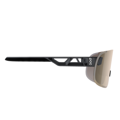 Bril POC ELICIT Zwart Glas Clarity Trail Partly Sunny Silver
