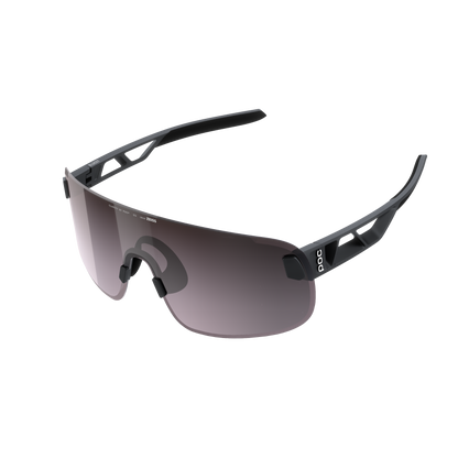Lunettes POC ELICIT + Noir Verre Clarity Road Sunny Silver