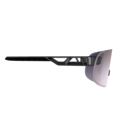 Lunettes POC ELICIT + Noir Verre Clarity Road Sunny Silver