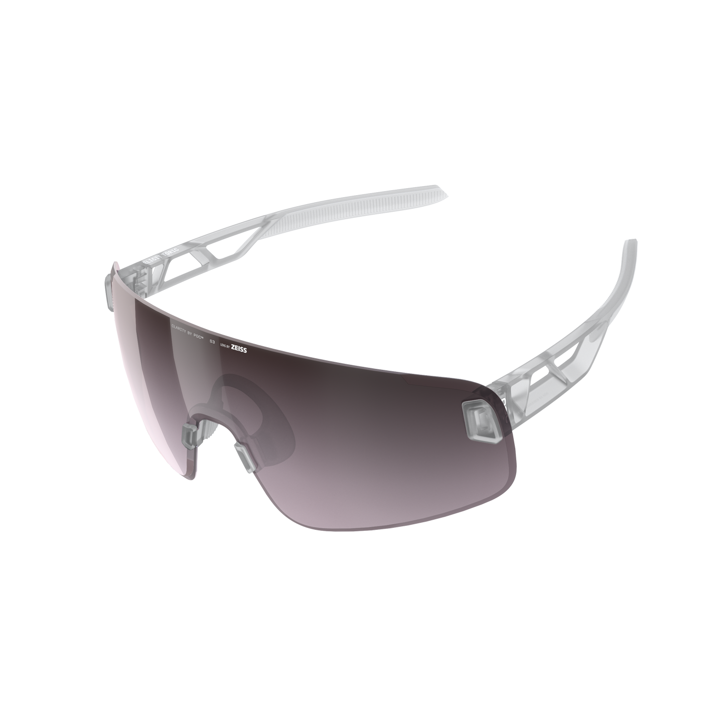 Lunettes POC ELICIT TORIC Translucide Verre Clarity Road Sunny Silver