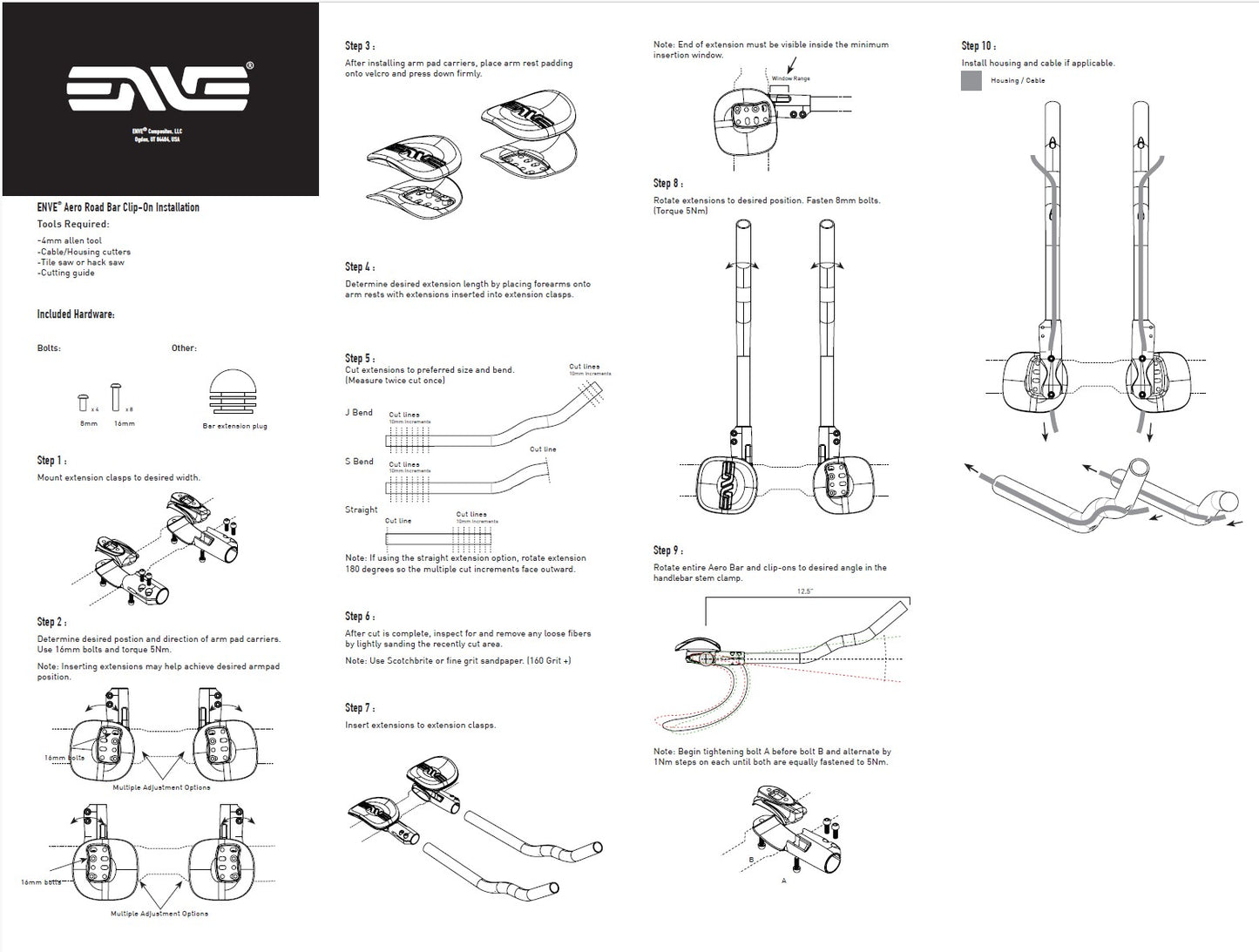 Prolongateur ENVE SES Aero Clip On