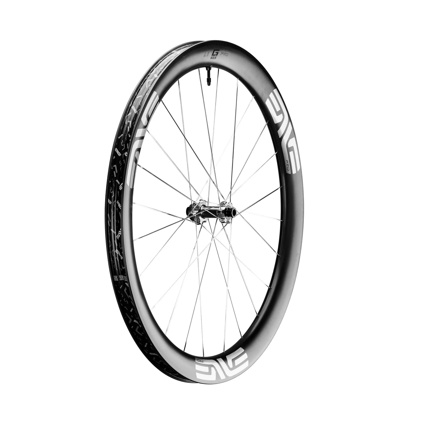 Roue Avant ENVE G SES 4.5 PRO Tubeless Ready (Center Lock) Noir/Chrome