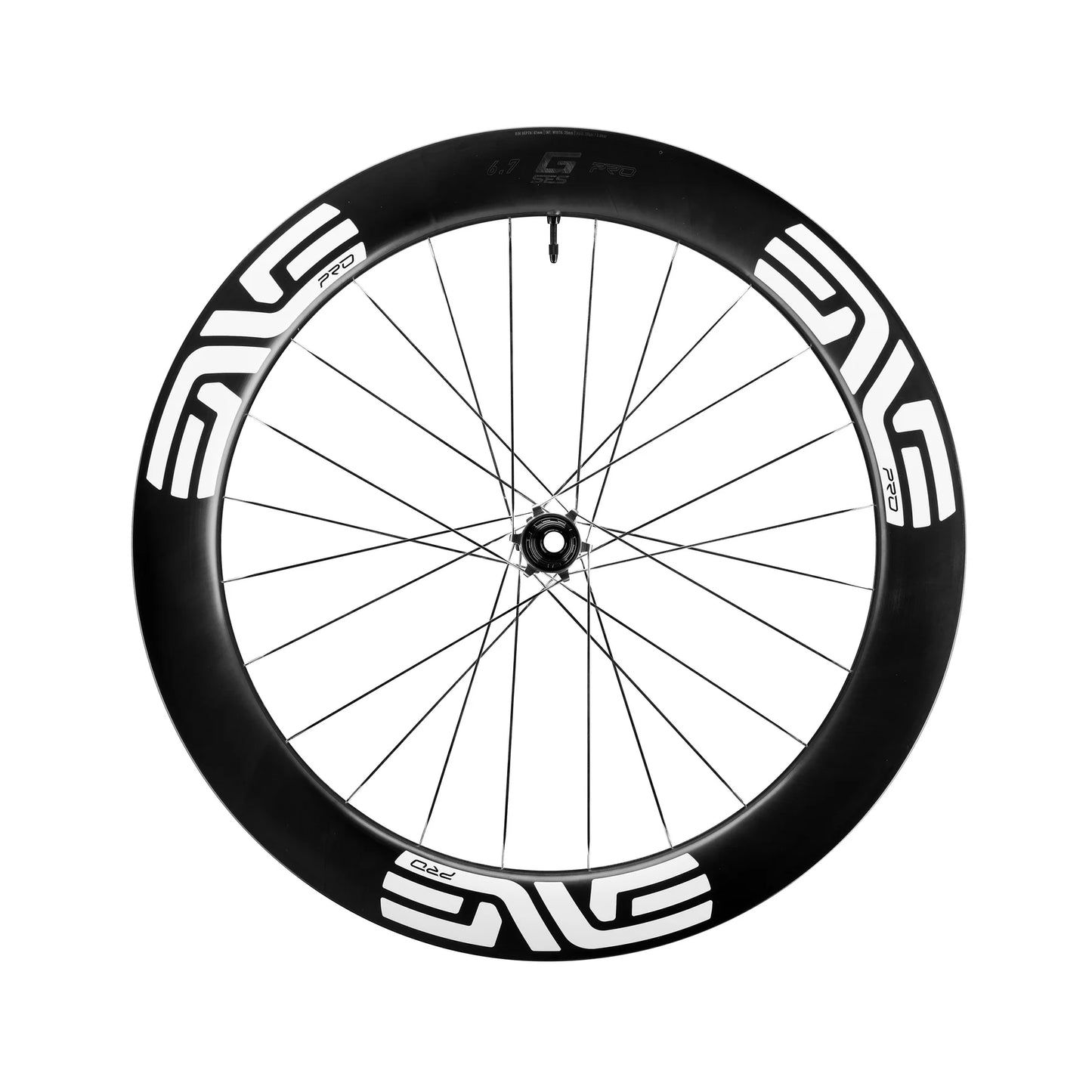 Roue Arrière ENVE G SES 6.7 PRO Tubeless Ready (Center Lock) Noir/Blanc