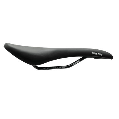 Selle Title ES1 Enduro noire, vue de profil