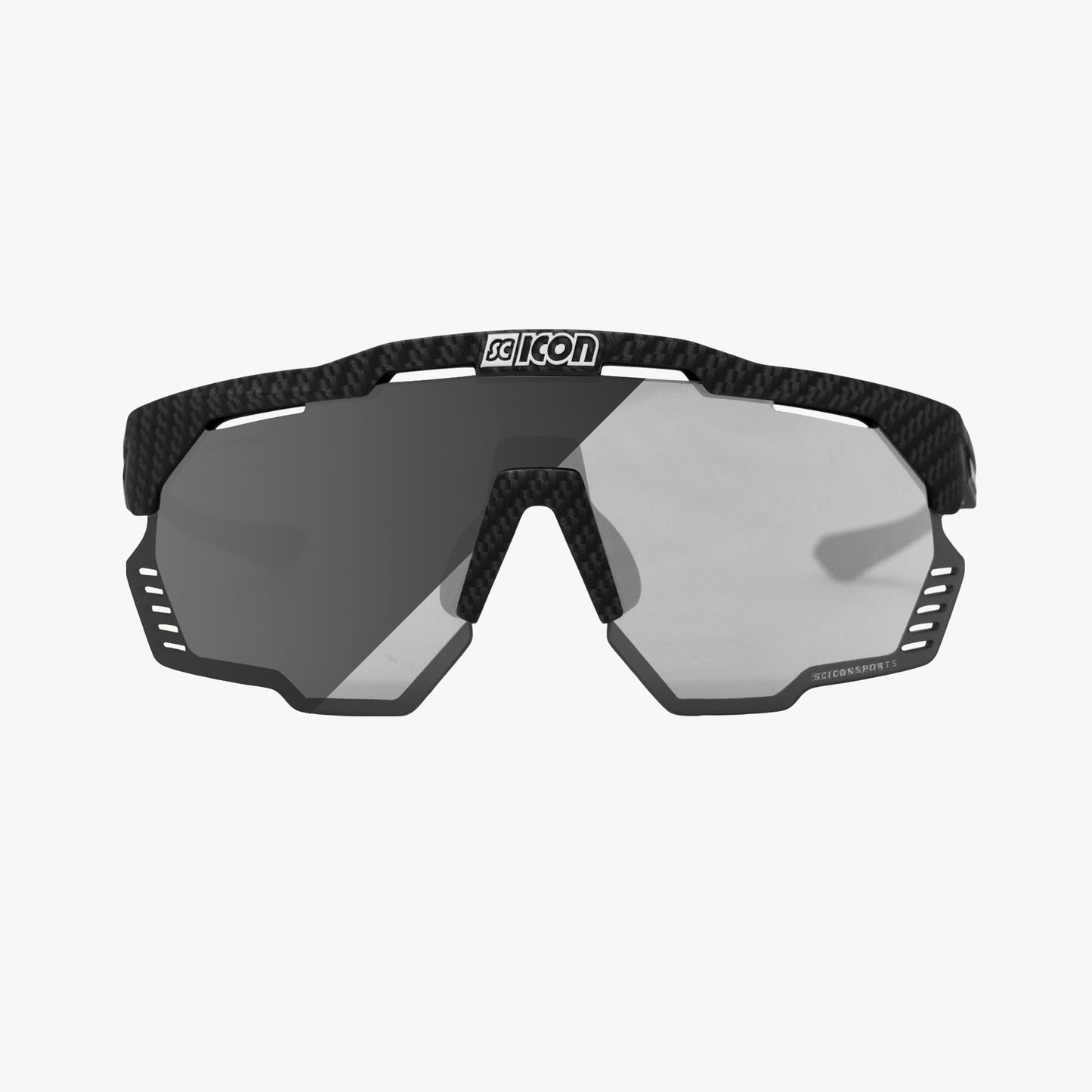 Zonnebril SCICON AEROSHADE KUNKEN Zwart Fotocroom Zilver